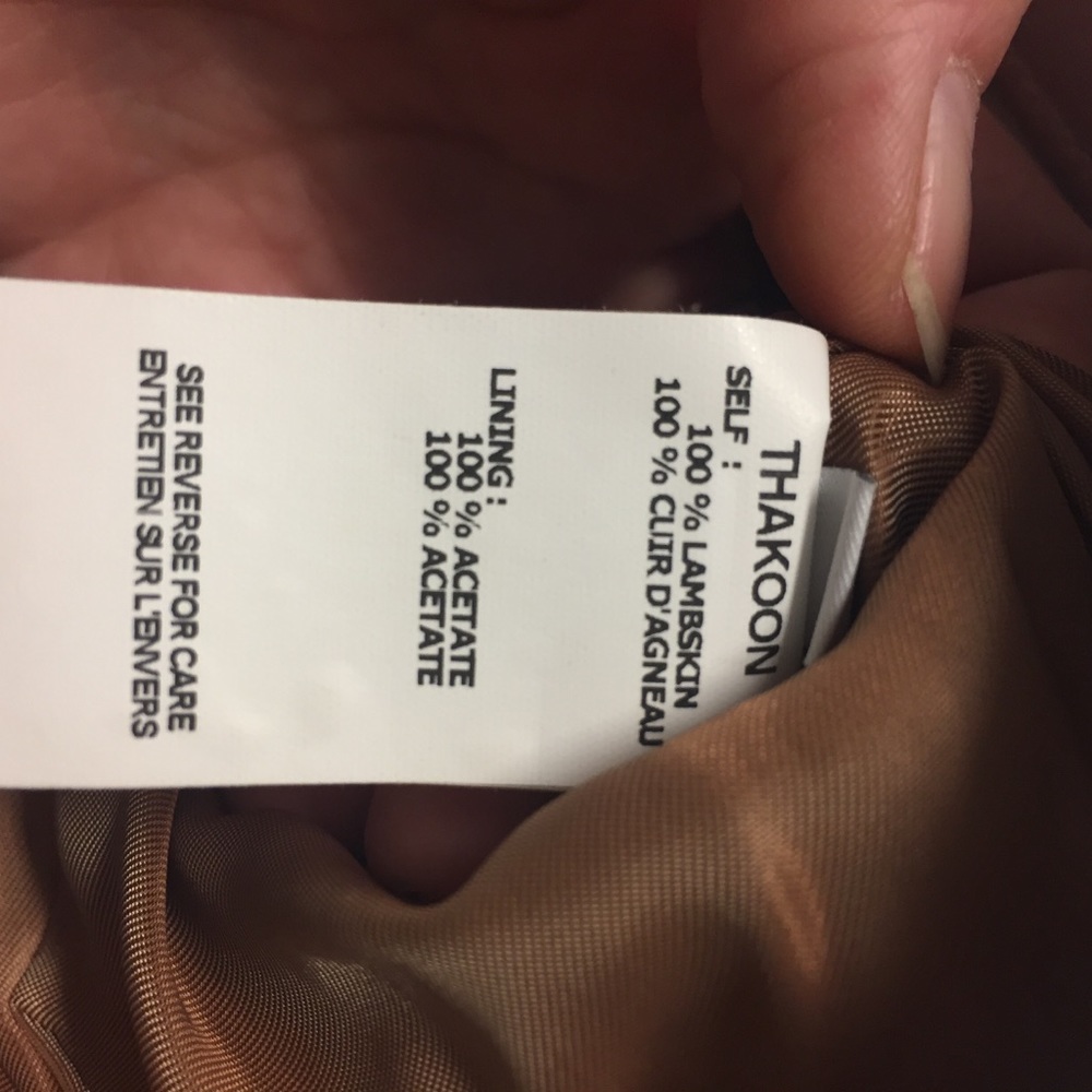 Thakoon Brown Quilted Lambskin Shorts Size 0 - Picture 7 of 12